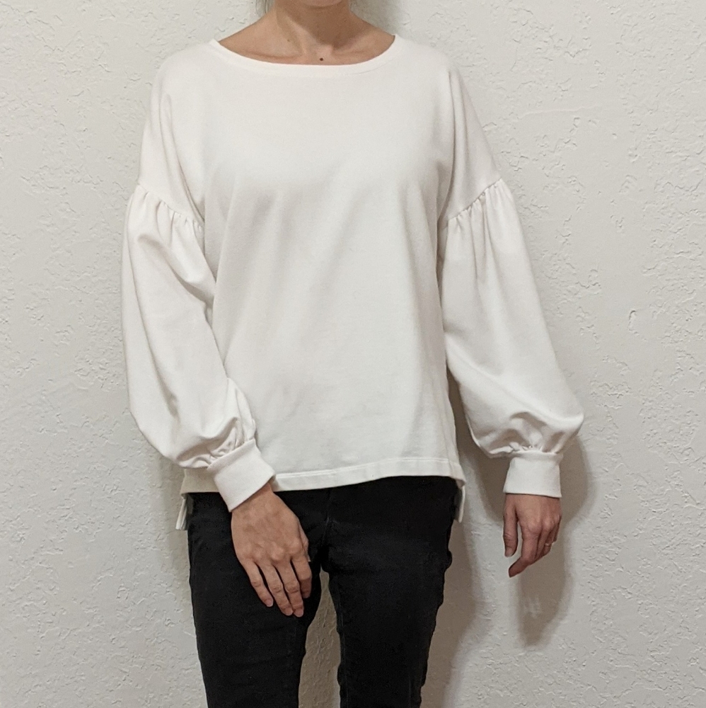 White Sweater Top